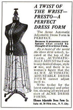 fully adjustable early 20th century amrican made vintage industrial department store window display dress form with functional casters