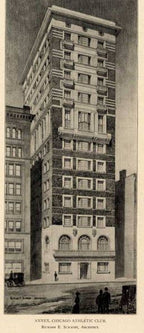 opulent c. 1920's oversized heavy cast bronze interior chicago athletic association building annex ballroom 10-arm chandelier