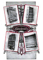 increasingly hard to find early 20th century american industrial "columbian" crank-operated dietzgen drafting table with original spacious drawing board