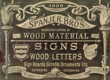 original exterior mid-20th century spanjer brothers reinforced cast aluminum michael reese hospital letter sign with nicely aged surface patina