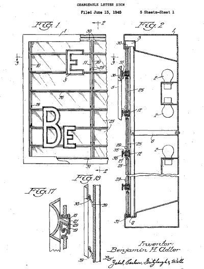 original c. 1930's american depression-era salvaged chicago movie palace cast aluminum letters with original black painted finish