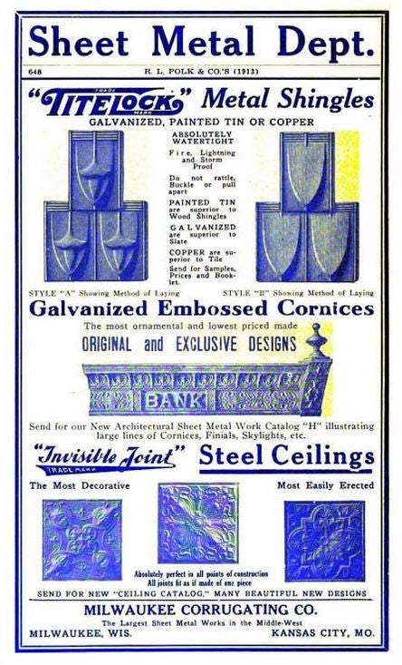 matching lot of twelve antique american schlitz saloon interior gold metallic enameled heavily ornamented tin ceiling panels with nicely aged surface patina