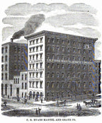 all original and completely intact 19th century american eastlake style marbleized slate interior residential fireplace mantle with richly colored polychromatic finish