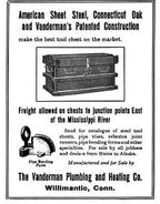 highly desirable early 20th century american industrial heavily reinforced riveted joint steel railroad gold bullion strongbox with opposed drop handles