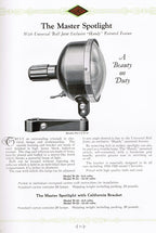 highly sought after and collectible c. 1920's all original "automotive electric lighting equipment" handy products catalog no. 14
