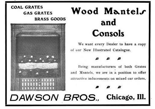 rare and exceptional all original 19th century brass-plated ornamental cast iron dawson brothers fireplace gas insert