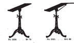 highly sought after all original and fully functional early 20th century antique american eugene dietzgen three-legged drafting table base