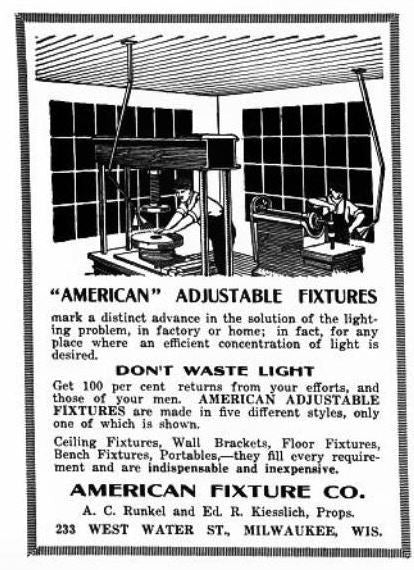 repurposed american depression era industrial brushed steel triple-jointed tubular arm articulating task table lamp with original patented socket and parabolic shade