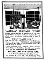 triple-jointed american industrial late 1940's wall or desk mount articulating arm "ajusco" task lamp with socket and diminutive deep bowl pressed steel green porcelain enameled shade