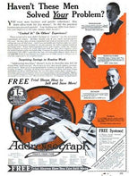 all original c. 1920's american industrial freestanding "addressograph" rubber stamp storage cabinet with green leatherette top