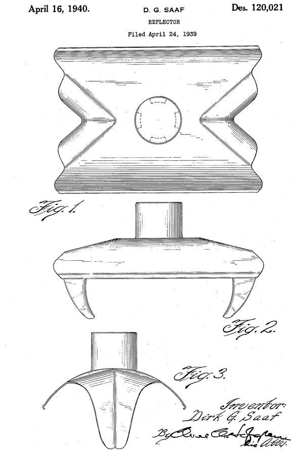 early 1940's american industrial single electric white porcelain enameled cold-rolled steel standard oil factory ceiling fixture with patented reflector