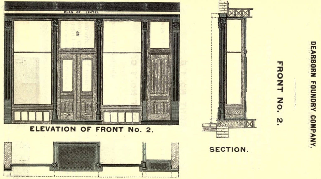 group of four late 19th century antique american ornamental cast iron salvaged chicago building facade tie-rod rosettes