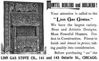 seldom found and elegantly designed original late 19th century original american interior residential fireplace mantel "lion gas grate" with largely intact gold enameled finish