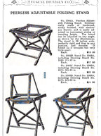 rare late 19th century all original and completely intact varnished solid oak wood fully adjustable dietzgen "peerless" drawing or drafting board with folding stand