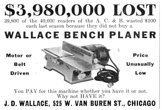original c. 1917-18 antique american industrial seldom found refinished cast iron "universal" wallace table saw base with detachable top and original manually adjusted spoked wheels