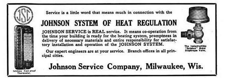 rare late 19th or early 20th century nickel-plated ornamental cast bronze wall-mount johnson interior residential mechanical thermostat cover with scale plate and glass thermometer