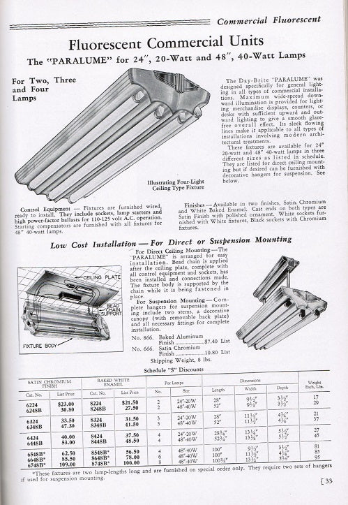 c. 1940's original hardbound general electric supply corporation "lighting: industrial, commercial, and floodlighting" profusely illustrated catalog "82-l"