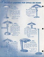 all original american art deco machine age faries streamlined style table lamp with original normandy bronze finish