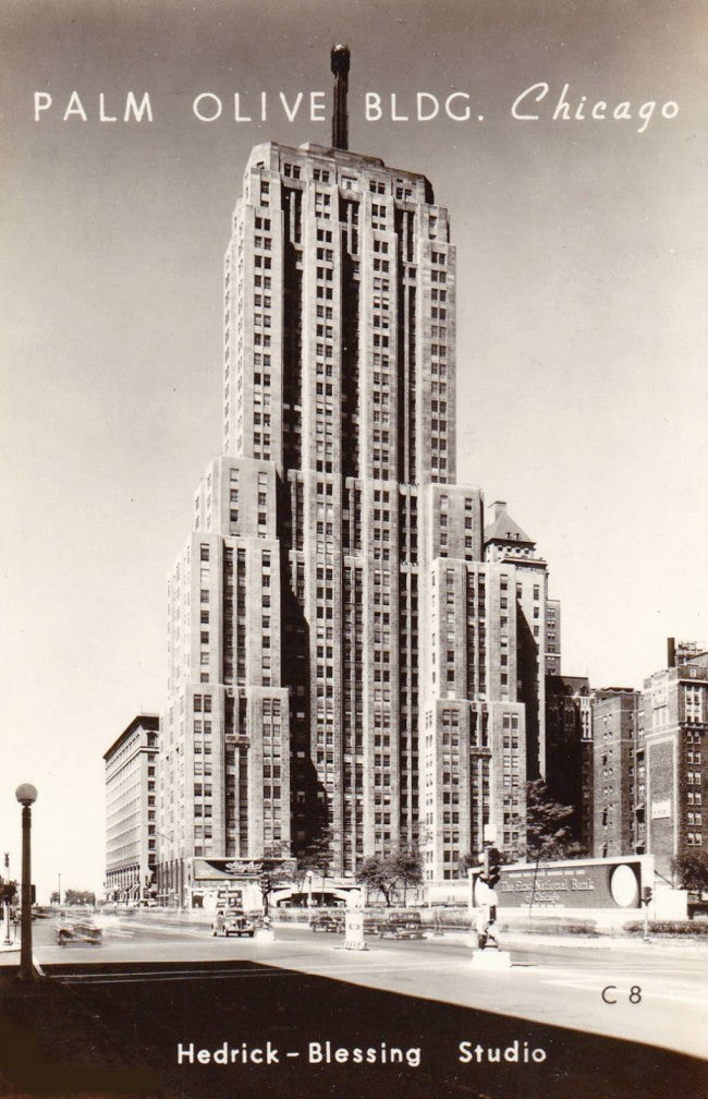 all original and fully functional single-pump action c. 1930's american industrial wall-mount commercial building lavatory "palmolive" brand soap dispenser