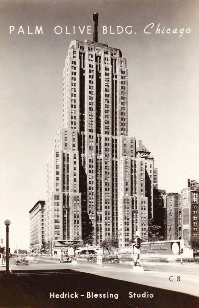 matching set of holabird and root-designed oranamental cast bronze art deco palmolive building office door backplates