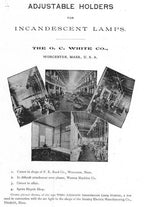 completely refinished intact early 20th century antique american industrial o.c. white wall or desk mount steel and iron articulating machinist lamp with swinging bracket