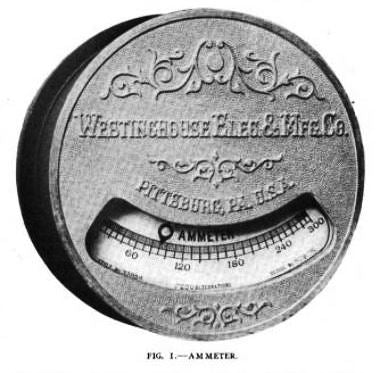 rare early 20th century american antique industrial new york city subway flush mount substation cast iron encased analog voltmeter