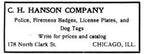 original c. 1915 american antique industrial single-sided stamped steel automobile or commercial truck license plate with a brushed metal finish