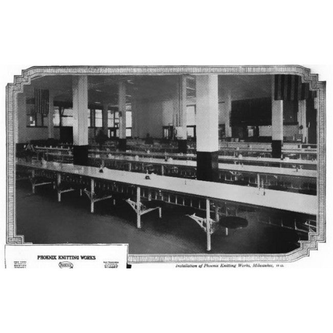 highly sought after early 1920's american antique industrial "sani" 8-seat swing-out stool factory "no 314" sectional lunchroom table