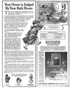 original early 20th century well-built cast brass "san-o-la" interior residential lavatory curved toothbrush holder with a brushed metal finish