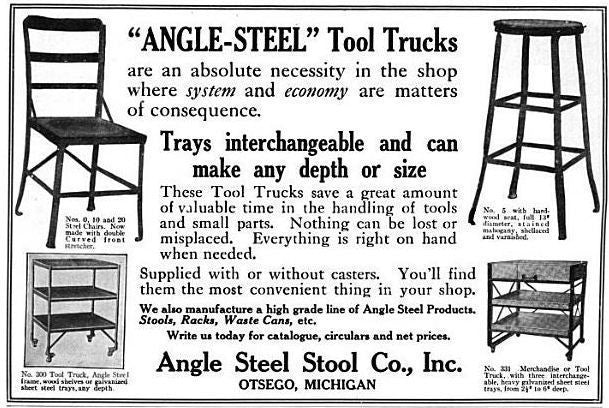 refinished heavily reinforced early 1930's antique american industrial factory machine shop riveted and welded joint workbench with hammered galvanized steel top