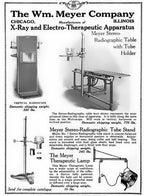 rare c. 1920's fully functional american medical hospital wall-mount examination room light with green cased glass shade
