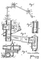 hard to find completely intact c. 1943-45 vintage industrial articulating arm "woodward" task lamp with unique circular friction plate joint