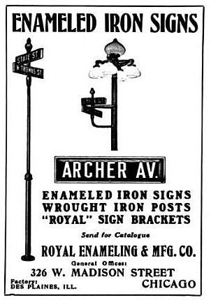 original c. early 20th century black enameled ornamental riveted joint iron outdoor storefront advertising display sign bracket