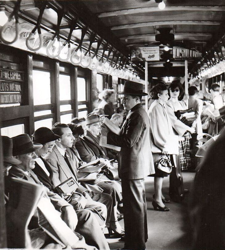 c. 1930's antique american industrial depression era new york city subway cast iron and porcelain standing passenger "straphanger" or pivoting grab handle