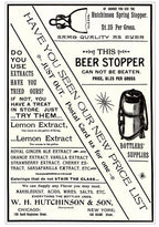 original 1850's iron-pontiled w.h.h. soda bottle dug on the site of s.s. beman's grand central station