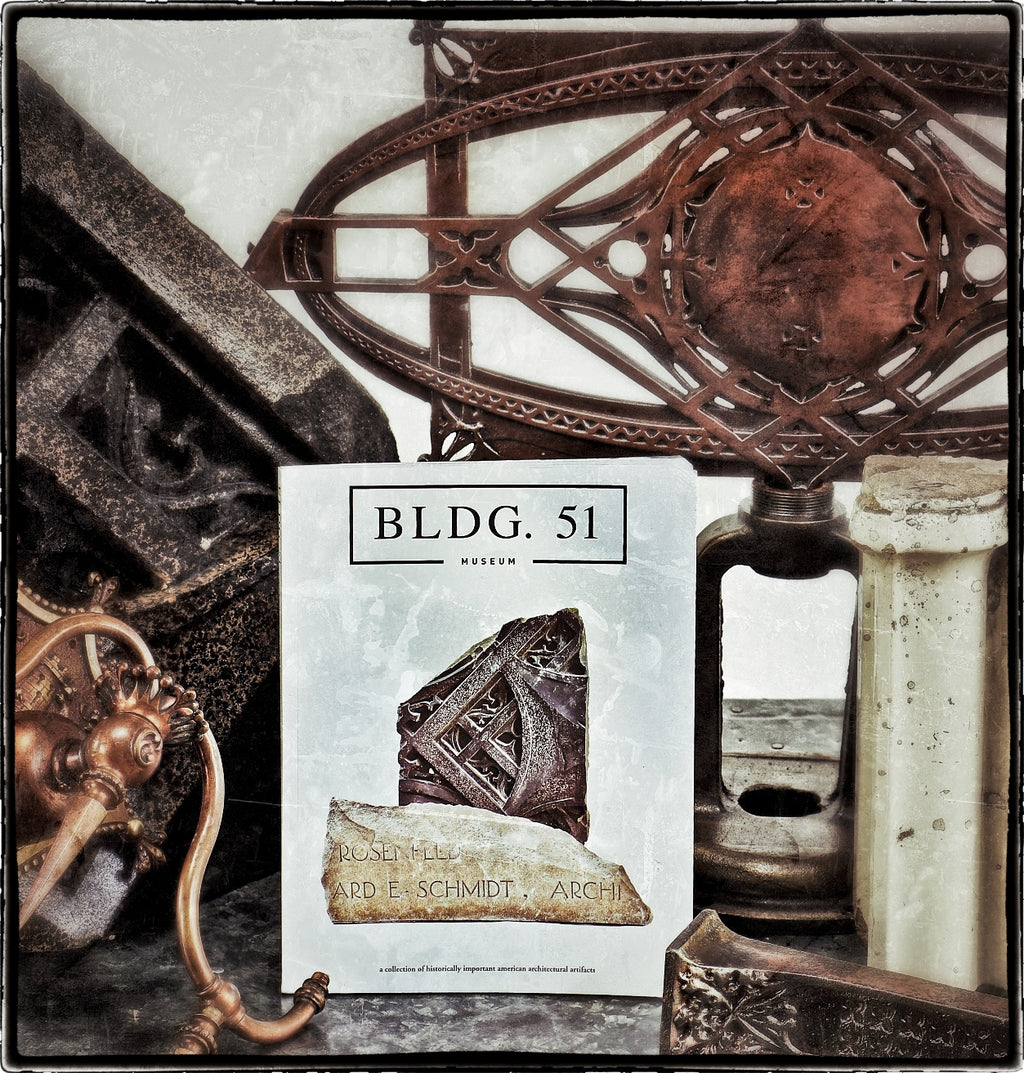 first edition BLDG. 51 softbound Book: A Collection of Historically Important American Architectural Artifacts