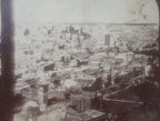 rare and all original historic october 1871 sterograph card with post-chicago fire scene at unknown location