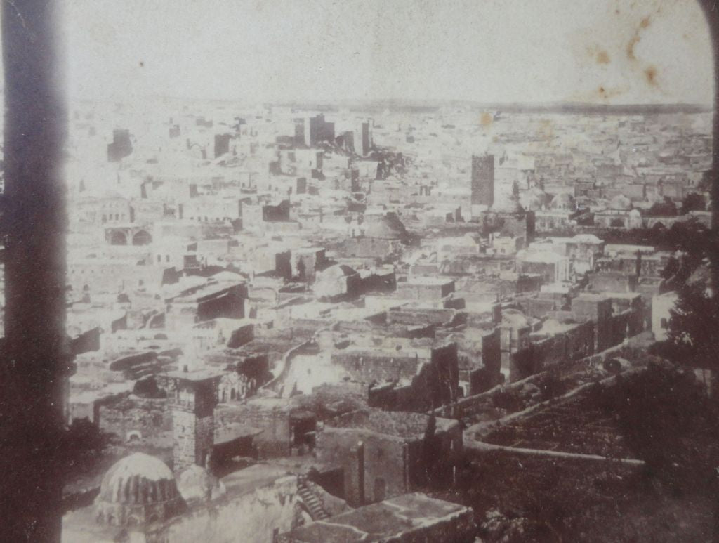 rare and all original historic october 1871 sterograph card with post-chicago fire scene at unknown location