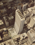 hard to find and all original dug downtown chicago collectible early 1970's cast spelter or "white metal" banthrico coin bank representing the first national bank of chicago, il.