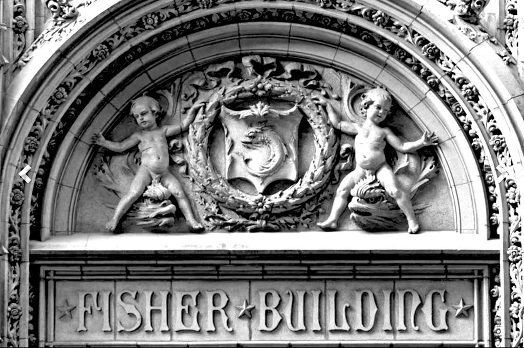 historically important 1896 downtown chicago fisher building office door emblematic doorknob designed by charles b. atwood