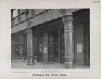 original 19th century antique american museum-quality william lebaron jenney-designed manhattan building cast iron elevator grille