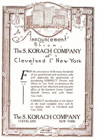 c. 1930's original and intact american art deco interior retail store "radio" ornamental "korrect" advertising drapery or valance