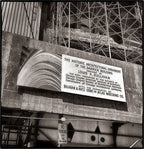 original 1892 ornamental terra cotta window surround panel salvaged from adler and sullivan's schiller building or garrick theater