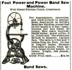 early 20th century vintage america industrial cast iron wood working band saw machine base with flared feet