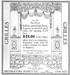 late 19th or early 20th century antique american salvaged chicago varnished oak wood fluted columns with ionic columns, arches, and elegantly designed corbels