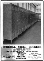 unusually large early 1920's vintage american industrial olive green enameled single freestanding locker with fully functional louvered door