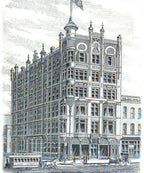 rare nickel-plated salvaged chicago  late 19th century basin tap bathroom or lavatory double cock "hot" and "cold" faucets handles comprised of cast brass with diminutive dish and circular rosettes