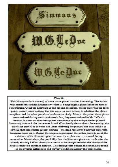 a comprehensive assessment of the architectural hardware found at the william leduc residence in hastings, minnesota ebook