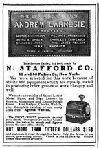 early american exterior cast bronze metal new york city clothing store advertising letter sign with naturally aged patina