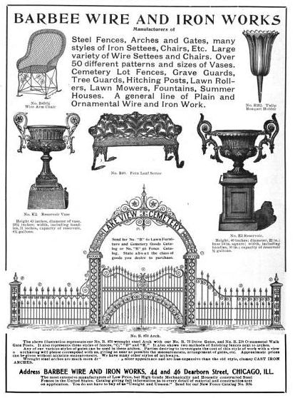 rare turn of the century antique american exterior city of chicago ornamental wrought iron park bench with fanciful scrollwork armrests